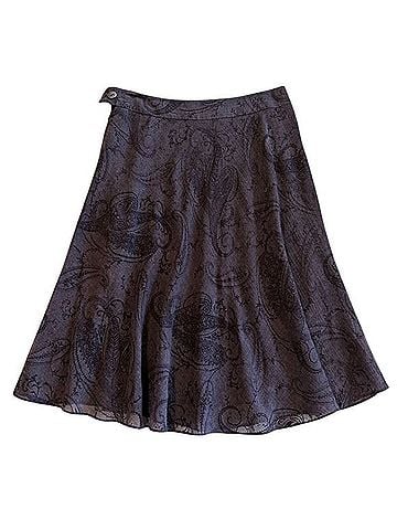 Anne Klein Wool Skirt (view 2)