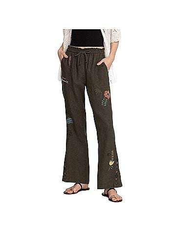 Johnny Was Simmie Linen Casual Pants (view 1)