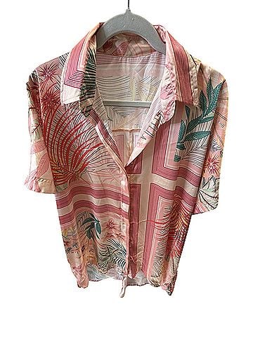 Free People Short Sleeve Button-Down Shirt (view 1)