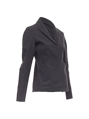 Jil Sander Jil Sander wool curved sleeve hourglass blazer (view 1)