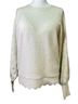 Elle Ivory Pullover Sweater Size M - photo 1