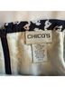 Chico's 70% Cotton 30% Silk 100% Acetate Print Blue White Silk Skirt Size XL - photo 3