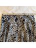 Chico's 70% Cotton 30% Silk 100% Acetate Print Blue White Silk Skirt Size XL - photo 5