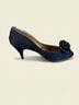 Nine West 100% Satin Solid Black Heels Size 7 - photo 7