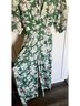 Petal and Pup 100% Polyester Floral Green White Purple Jumpsuit Size XS - photo 4