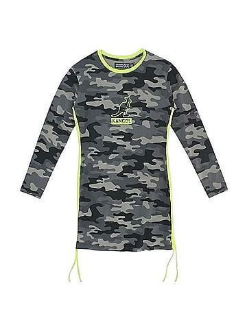 Kangol Kangol Camo Perfect Fit Dress with Long Sleeves Casual Dress (view 1)