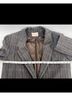 Pendleton 100% Wool Plaid Brown Blue Gray Blazer Size 12 - photo 5
