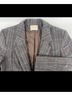 Pendleton 100% Wool Plaid Brown Blue Gray Blazer Size 12 - photo 7