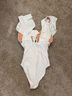 J.Crew White One Piece Swimsuit Size 4 - photo 5