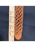 Fossil 100% Leather Solid Brown Leather Belt Size S - photo 4