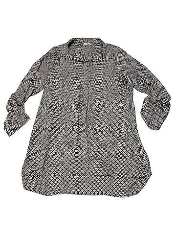 Pleione PLEIONE Long Sleeve Button-Down Shirt (view 1)