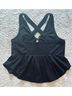 Free People 100% Cotton Black Sleeveless Top Size XL - photo 5