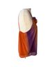 Adrienne 100% Polyester Ombre Orange Purple Tank Top Size M - photo 3