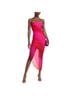 Prabal Gurung 100% Polyamide Ombre Red Pink Cocktail Dress Size M - photo 1