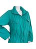 Style&Co 100% Polyester Solid Teal Raincoat Size 1X - photo 5