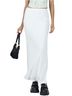 Princess Polly White Silk Skirt Size 6 - photo 1