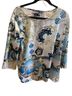 Chico's Floral Multi Color Blouse Size 3 - photo 1