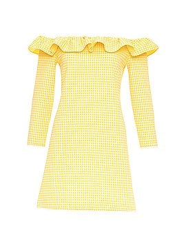Miu Miu Miu Miu gingham check ruffle dress (view 1)
