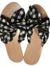 Loeffler Randall Graphic Black White Sandals Size 6 1/2 - photo 2