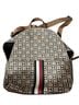 Tommy Hilfiger 100% Leather Graphic Multi Color Leather Backpack One size - photo 1
