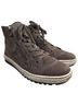 Gabor 100% Suede Gray Tan Sneakers Size 9 1/2 - photo 1