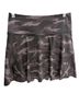 Athleta Camo Black Gray Skort Size 4 - photo 1