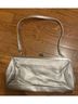Nine West Silver Leather Clutch One size - photo 3
