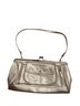 Nine West Silver Leather Clutch One size - photo 1