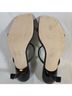 Aqua 100% Leather Black Mule/Clog Size 9 1/2 - photo 4