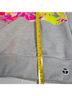Trina Turk Stripes Gray Pink Orange Green Pullover Sweater Size M - photo 5