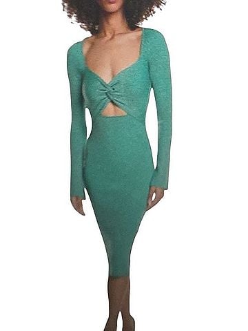 L'Agence x Bert Stern Boa Casual Dress (view 1)