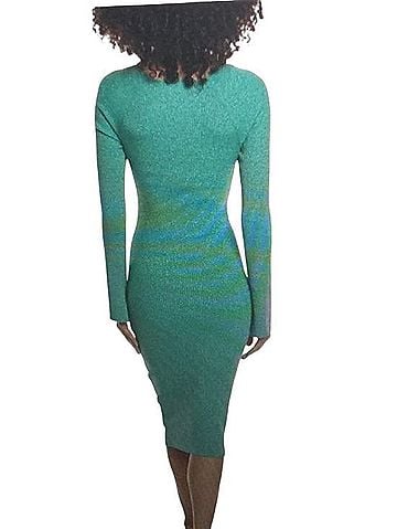 L'Agence x Bert Stern Boa Casual Dress (view 2)