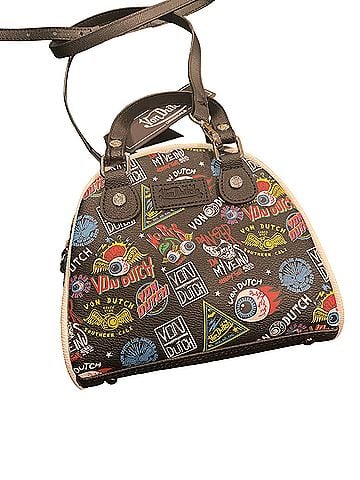 Von Dutch Leather Crossbody Bag (view 1)