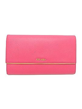 Prada Prada bifold wallet for women, long wallet, 1M1311, Saffiano leather, pink. (view 1)