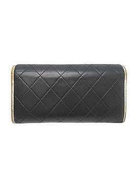 Chanel Chanel Matelassé Bi-fold Wallet for Women, Long Wallet, A82379, Lambskin, Black (view 2)