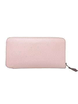 Hermès Hermes Azap Long Silk In W stamp, 2024 model, women's long wallet, Epsom leather, pale mauve. (view 2)