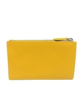 Fendi Fendi Logo Pouch, Women's/Men's, 7N0114, Leather, Yellow (view 2)