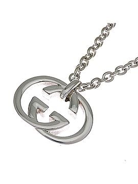 Gucci Gucci Interlocking G #50 Women's/Men's Necklace, Sterling Silver 925 (view 2)