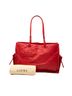 Loewe 100% Leather Red Studded Leather Crown Tote One size - photo 7