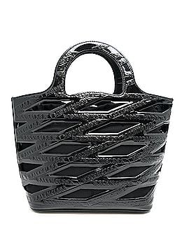 Balenciaga Balenciaga Neo Basket Women's Shoulder Bag 630708 Patent Faux Leather Black (view 2)