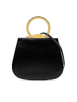 Salvatore Ferragamo Leather Gancini Top Handle Bag (view 1)
