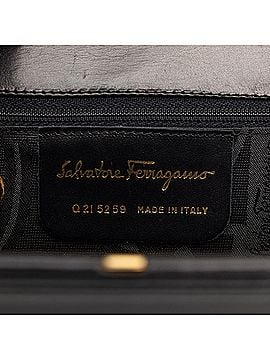 Salvatore Ferragamo Leather Gancini Top Handle Bag (view 2)