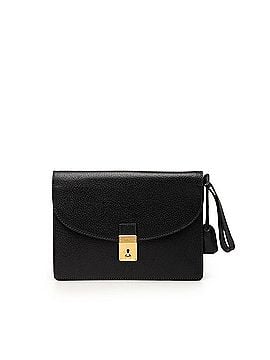 Gucci Calfskin Padlock Wristlet Clutch (view 1)