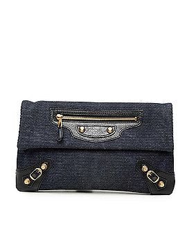 Balenciaga Canvas Motocross Giant 12 Envelope Clutch (view 1)