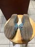 Volatile Blue Brown Wedges Size 8 - photo 7