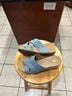 Volatile Blue Brown Wedges Size 8 - photo 4