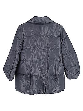 Jil Sander Jil Sander Quilted Jacket in Grey Nylon (view 2)