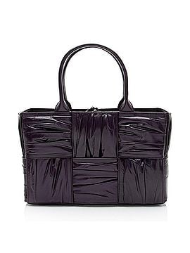 Bottega Veneta Bottega Veneta Pleated Calfskin Arco Small Tote (view 1)