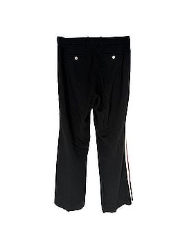 Gucci Gucci Side Stripe Straight-Leg Trousers in Black Viscose (view 2)
