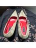 Escada Snake Print Tan White Heels Size EU 40 - photo 10